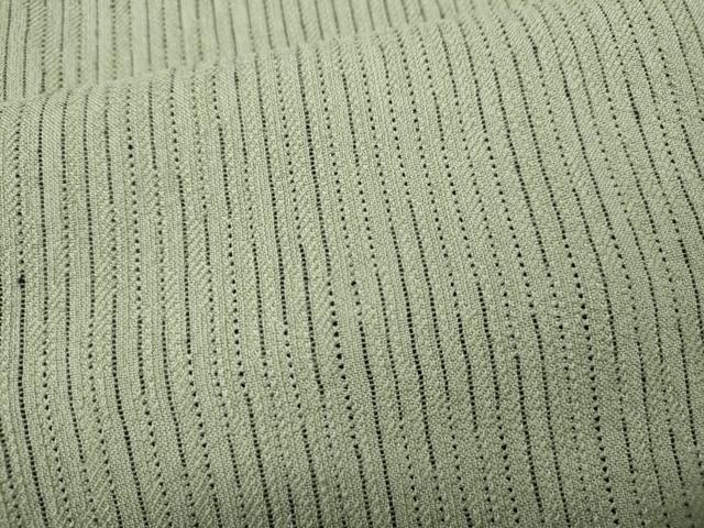 平和屋着物●上質なお召　縞　正絹　逸品　CABH2518ut