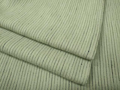 平和屋着物●上質なお召　縞　正絹　逸品　CABH2518ut