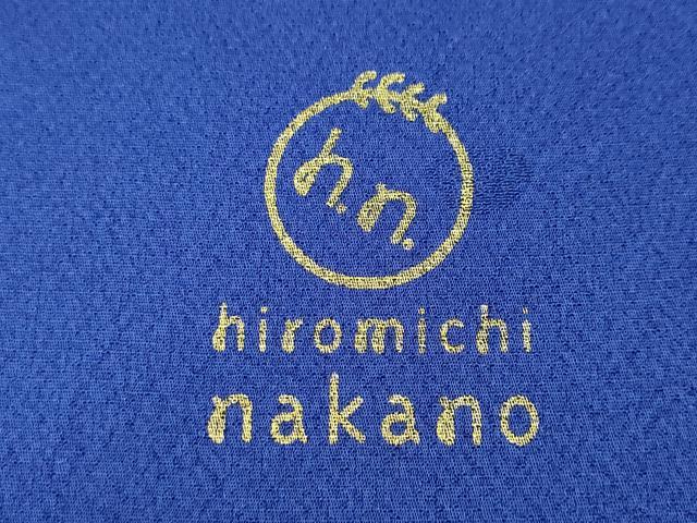 平和屋着物●ファッションブランド hiromichi nakano ヒロミチナカノ 振袖 手描き 刺繍 舞花文 暈し染め 金彩 仮絵羽  未使用 CABH2532ut