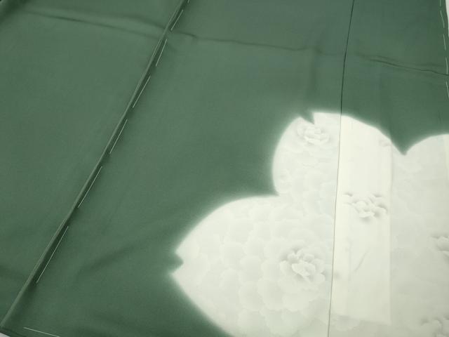平和屋着物●豪華振袖　刺繍　舞花文　金銀彩　仮絵羽　逸品　未使用　CABH2534ut