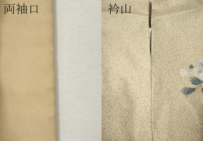 平和屋着物●訪問着　本場染大島紬　辻が花　正絹　逸品　CABH2546ut