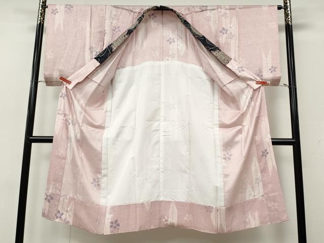 平和屋着物●長襦袢　無双仕立て　舞花文　やまと誂製　正絹　逸品　CABH2549ut