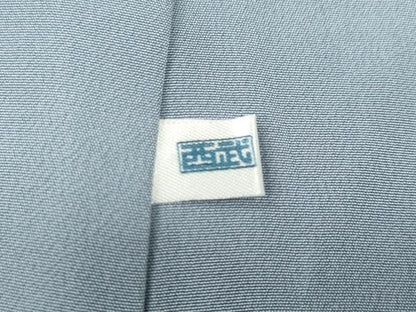 平和屋着物●上質な小紋　型染め　飛鳥花唐草舞蝶文　鬼しぼ縮緬　西武百貨店扱い　正絹　逸品　CABH2563ut