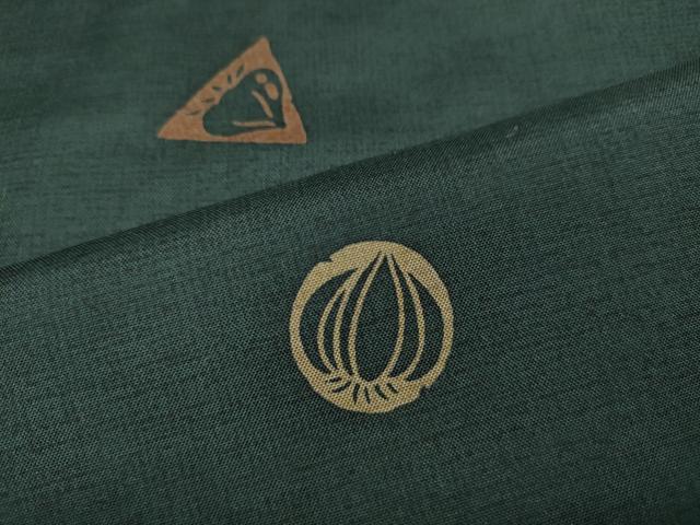 平和屋着物●本場染大島紬　成り物　正絹　逸品　CABH2565ut