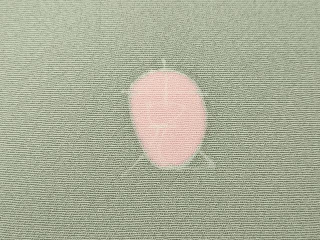 平和屋着物●本加賀友禅作家　南克治　訪問着　枝花文　さが美扱い　正絹　逸品　CABH2570ut