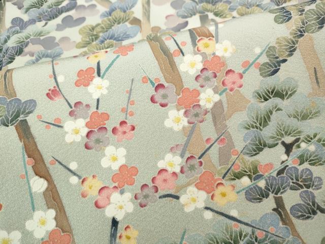 平和屋着物●本加賀友禅作家　宮本則子　色留袖　松梅文　暈し染め　正絹　逸品　CABH2574ut