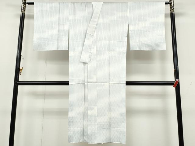 平和屋着物●長襦袢　無双仕立て　エ霞文　麻の葉地紋　暈し染め　正絹　逸品　CABH2576ut