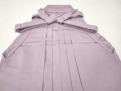 平和屋着物●男性　馬乗り袴　紅藤色　正絹　逸品　CABH2585ut