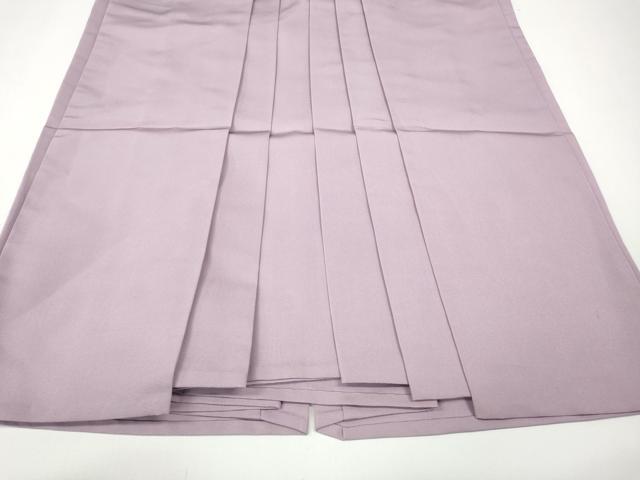 平和屋着物●男性　馬乗り袴　紅藤色　正絹　逸品　CABH2585ut