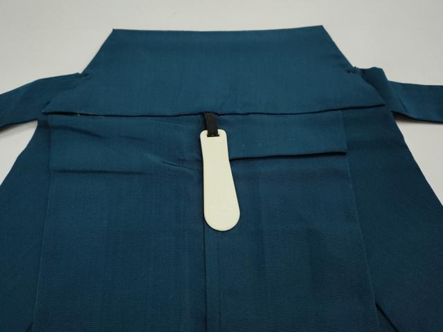 平和屋着物●男性　馬乗り袴　藍色　洗える着物　CABH2586ut