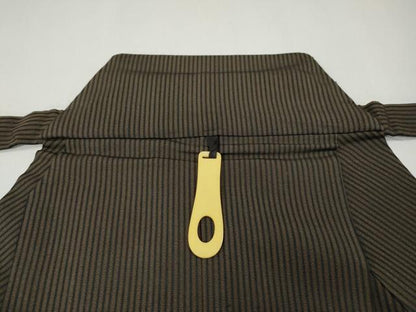 平和屋着物●男性　馬乗り袴　縞　正絹　逸品　CABH2587ut