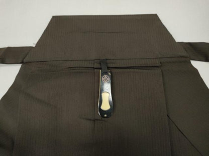 平和屋着物●男性　馬乗り袴　縞　正絹　逸品　CABH2588ut