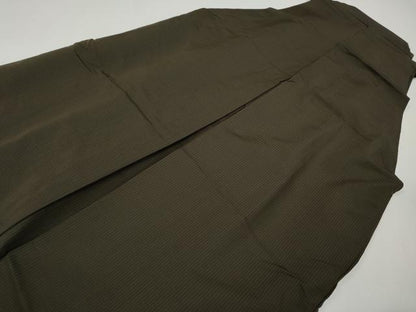 平和屋着物●男性　馬乗り袴　縞　正絹　逸品　CABH2589ut