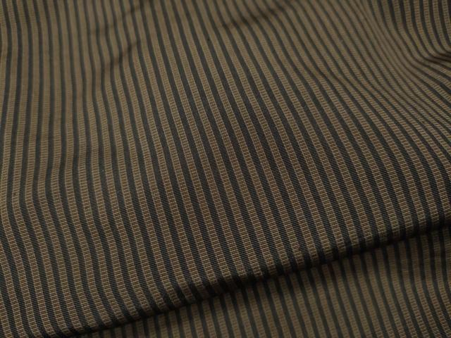平和屋着物●男性　馬乗り袴　縞　正絹　逸品　CABH2590ut