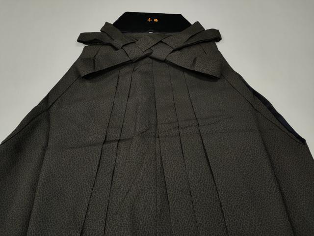 平和屋着物●男性　馬乗り袴　幾何学文様　正絹　逸品　CABH2591ut