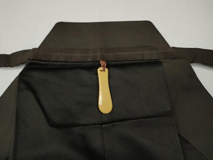 平和屋着物●男性　馬乗り袴　縞　正絹　逸品　CABH2592ut