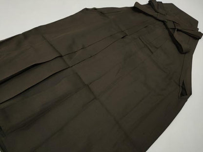 平和屋着物●男性　馬乗り袴　縞　正絹　逸品　CABH2592ut