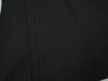 平和屋着物●男性　黒紋付・羽織セット　羽裏：風景人物文　正絹　逸品　CABH2596ut