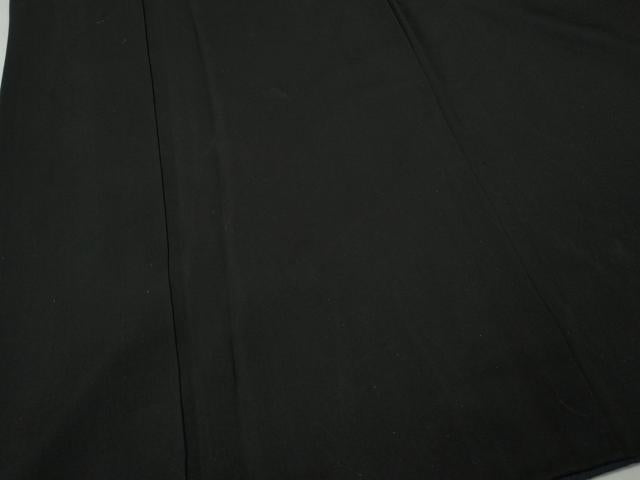 平和屋着物●男性　黒紋付・羽織セット　羽裏：風景人物文　正絹　逸品　CABH2596ut