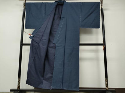 平和屋着物●男性　紬　アンサンブル　100亀甲　総詰め　正絹　逸品　未使用　CABH2597ut