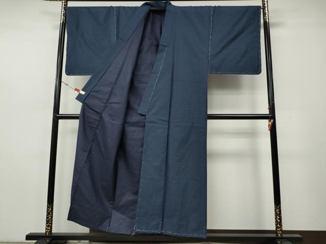 平和屋着物●男性　紬　アンサンブル　100亀甲　総詰め　正絹　逸品　未使用　CABH2597ut