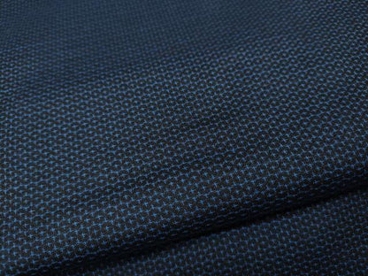 平和屋着物●男性　紬　アンサンブル　100亀甲　総詰め　正絹　逸品　未使用　CABH2597ut