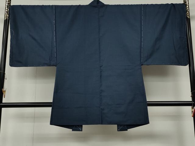 平和屋着物●男性　紬　アンサンブル　100亀甲　総詰め　正絹　逸品　未使用　CABH2597ut