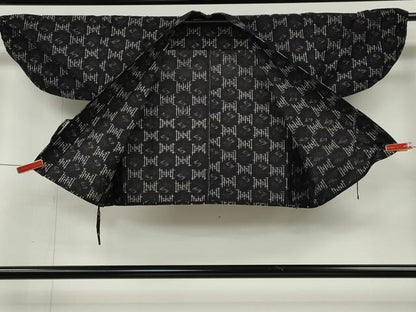 平和屋着物●久留米絣　男性　作務衣　吉祥文　綿　逸品　CABH2615ut