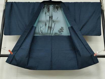 平和屋着物●男性　本場大島紬　アンサンブル　100亀甲　総詰め　正絹　逸品　CABH2619ut