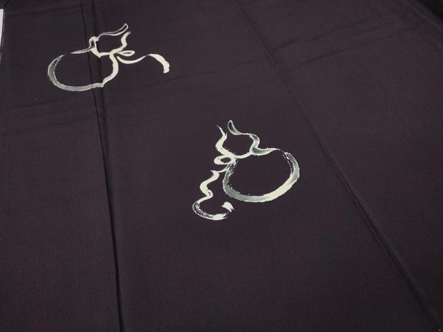平和屋着物●洛楽人工房　国兼屋　訪問着　瓢箪　正絹　逸品　CABH2625ut