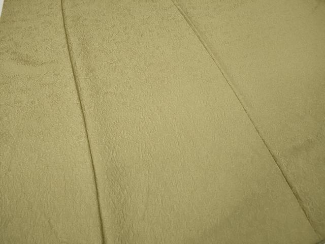 平和屋着物●上質な色無地　辻が花地紋　木蘭色　正絹　逸品　CABH2691ut