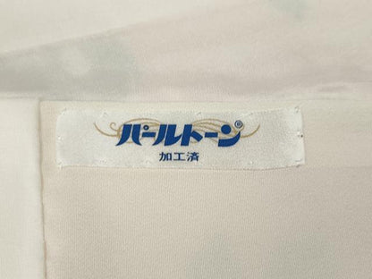 平和屋着物●上質な小紋　万寿菊　金彩　正絹　逸品　CABH2693ut