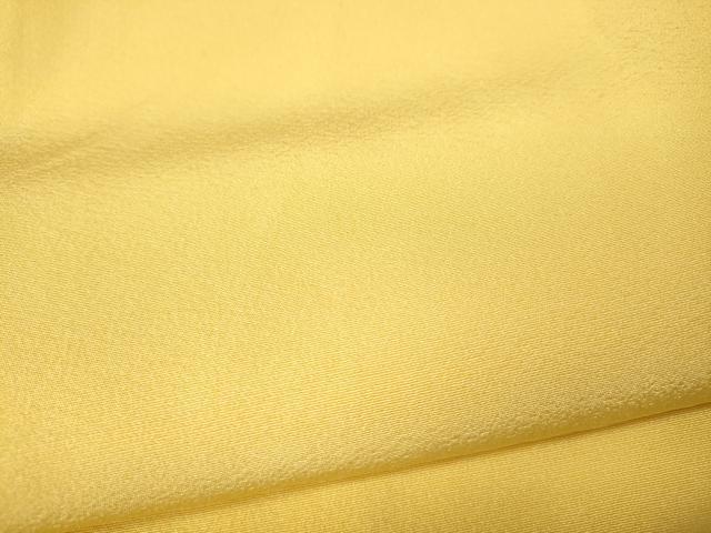 平和屋着物●上質な色無地　花葉色　正絹　逸品　CABH2705ut