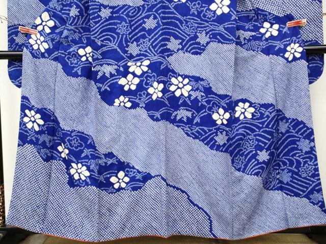 平和屋着物●豪華振袖　総絞り　道長舞花文　正絹　逸品　CABH2706ut