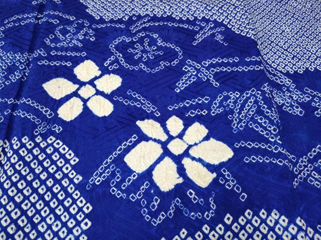 平和屋着物●豪華振袖　総絞り　道長舞花文　正絹　逸品　CABH2706ut