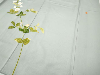 平和屋着物●訪問着　友禅　作家物　枝花文　正絹　逸品　CABH2740ut