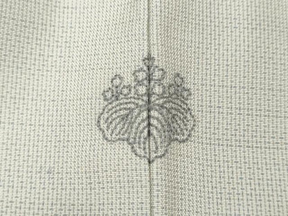 平和屋着物●中国三大刺繍　蘇州刺繍　総刺繍　訪問着　本場大島紬　風景草花文　久保特選謹製　証紙付き　正絹　逸品　CABH2758ut