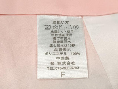 平和屋着物●小振袖　二尺袖　舞花文　洗える着物　未使用　CABH2766ut