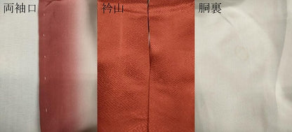 平和屋着物●訪問着　絞り　刺繍　道長芝草花文　金彩　正絹　逸品　CABH2793ut