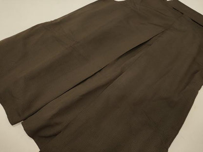 平和屋着物■男性　行灯袴　縞　正絹　逸品　CABH2903oy