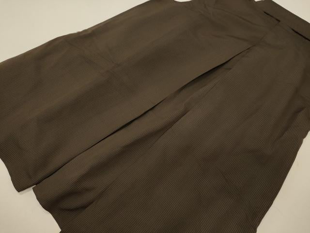 平和屋着物■男性　行灯袴　縞　正絹　逸品　CABH2903oy