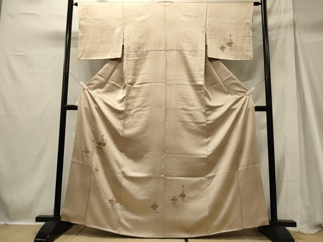 平和屋着物■訪問着　陶器文　金彩　正絹　逸品　CABH2910oy