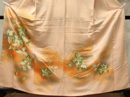 平和屋着物■訪問着　枝花文　暈し染め　正絹　逸品　未使用　CABH2911oy