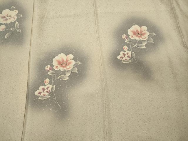 平和屋着物■訪問着　枝花文　暈し染め　正絹　逸品　CABH2913oy