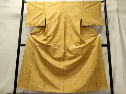 平和屋着物■上質な紬　抽象文　正絹　逸品　CABH2920oy