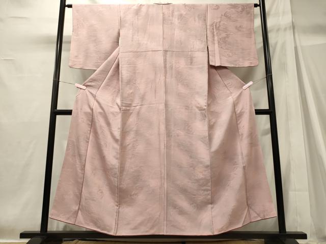 平和屋着物■上質な小紋　吉祥立波地紋　暈し染め　正絹　逸品　CABH2931oy