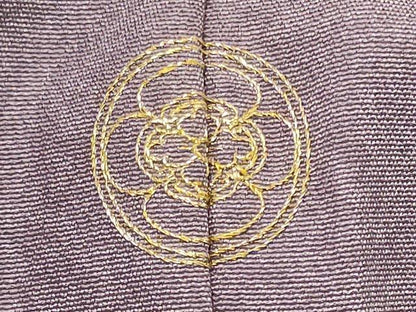 平和屋着物■訪問着　刺繍　陶器文　金銀糸　正絹　逸品　CABH2937oy