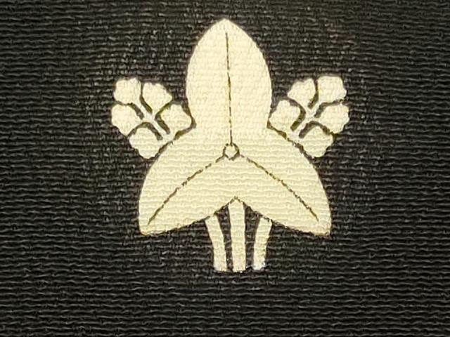 平和屋着物■豪華黒留袖 道長花鳥松文 銀彩 正絹 逸品 未使用 CABH2963oy