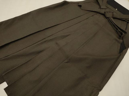 平和屋着物■男性　行灯袴　幾何学文　正絹　逸品　CABH2975oy