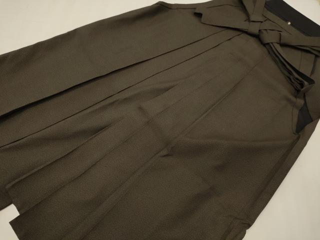平和屋着物■男性　行灯袴　幾何学文　正絹　逸品　CABH2975oy